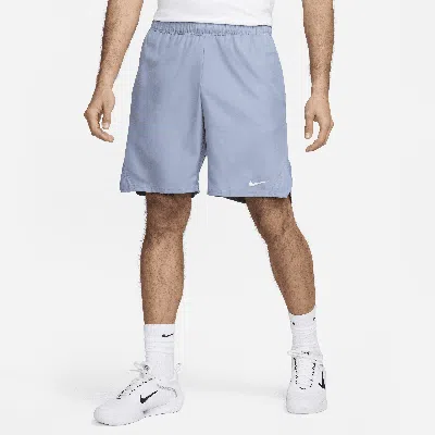 Nike Men's Court Victory Dri-fit 9" Tennis Shorts In Blue