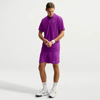 Nike Men's Court Victory Dri-fit 7" Tennis Shorts In Purple