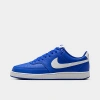 Nike Men's Court Vision Low Casual Shoes In Racer Blue/white