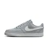 Nike Men's Court Vision Low Shoes In Gray