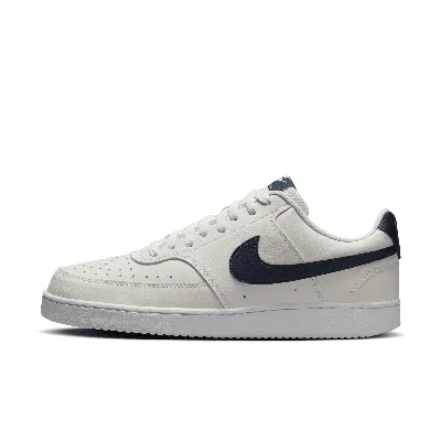 Nike Men's Court Vision Low Shoes In White