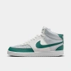 Nike Men's Court Vision Mid Next Nature Casual Shoes In Summit White/pure Platinum/white/bicoastal