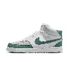 Nike Court Vision Nn Mid Sneakers In White And Green