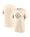 Nike Cream Arizona Wildcats Legend Baseball Icon Performance T-shirt In Brown