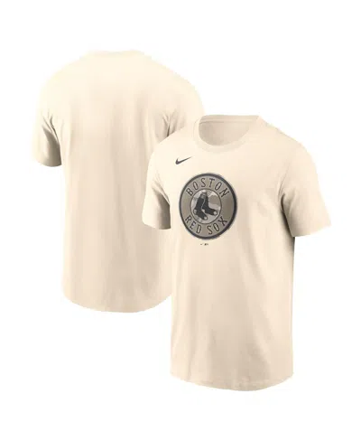 Nike Cream Boston Red Sox Camo Logo T-shirt In Neutral