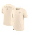 Nike Cream Philadelphia Eagles Glory Tri-blend T-shirt In Neutral