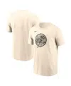 Nike Cream New York Yankees Camo Logo T-shirt In Gold