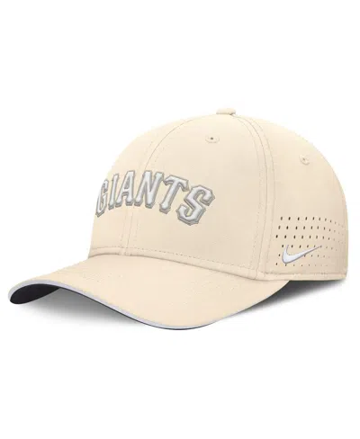 Nike Men's Cream San Francisco Giants Rise Performance Flex Hat In White