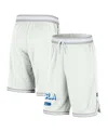 Nike Men's Cream Ucla Bruins Dna 3.0 Performance Shorts In Smtwht,sig