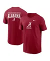 Nike Alabama Crimson Tide  Men's College T-shirt In Crimson