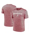 Nike Crimson Alabama Crimson Tide 2025 Sideline Velocity Performance T-shirt In Burgundy