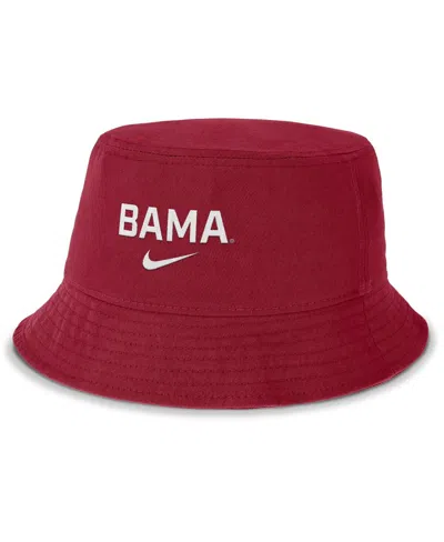 Nike Men's Crimson Alabama Crimson Tide Apex Primetime Bucket Hat In Red