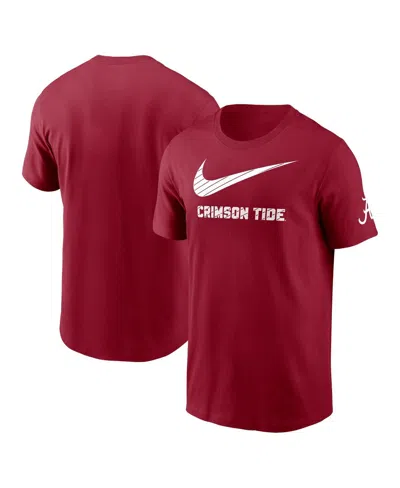 NIKE MEN'S CRIMSON ALABAMA CRIMSON TIDE CAMPUS MASCOT T-SHIRT