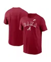 Nike Alabama Legacy Nickname  Men's College T-shirt In Red