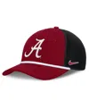 Nike Men's Crimson Alabama Crimson Tide Rise Primetime Trucker Adjustable Hat In Red