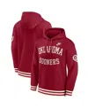 Nike Oklahoma Sooners Legacy Retro Menâs  Men's College Pullover Hoodie In Crimson