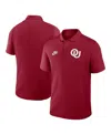 Nike Men's Crimson Oklahoma Sooners Primetime Victory Legacy Vault Logo Performance Polo Shirt