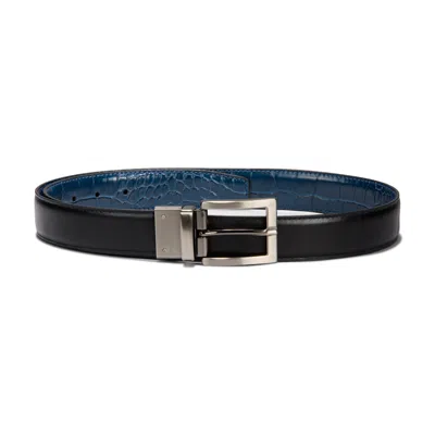 Nike Men's Crocodile Reversible Belt In Multi