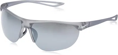 Nike Men's Cross Trainer 67mm Matte Wolf Sunglasses Ev0937-010-67 In Grey