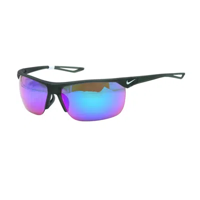Nike Men's Cross Trainer 67mm Mt Mineral Spruce Sunglasses Ev1013-304-67 In Black