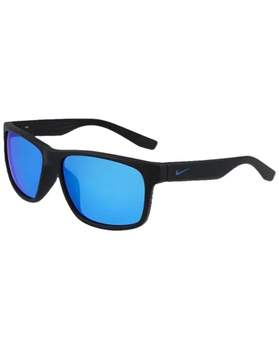 Nike Men's Cruiser Mi Ev0834 59mm Sunglasses In Blue