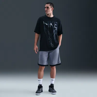 Nike Men's Dna Academy Dri-fit 11" Basketball Shorts In Gray