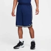 Nike Men's Dna Dri-fit 10" Basketball Shorts In Midnight Navy/black/white