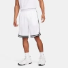 Nike Men's Dna Dri-fit 10" Basketball Shorts In White/black/black