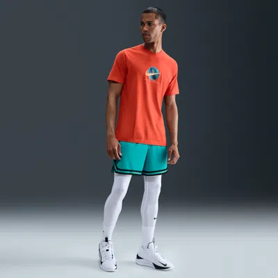 Nike Men's Dna Dri-fit 6" Basketball Shorts In Green