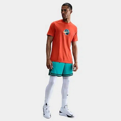 NIKE NIKE MEN'S DNA DRI-FIT 6" BASKETBALL SHORTS