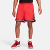 Nike Men's Dna Dri-fit 8" Basketball Shorts In University Red/black/black