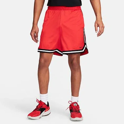 Nike Men's Dna Dri-fit 6" Basketball Shorts In Red