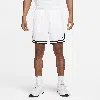 Nike Men's Dna Dri-fit 6" Basketball Shorts In White
