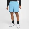 Nike Men's Dna Dri-fit 6" Uv Woven Basketball Shorts In Blue