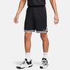 Nike Men's Dna Dri-fit 8" Basketball Shorts In Black/white/white