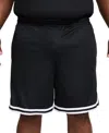 Nike Men's Dna Dri-fit 8" Basketball Shorts In Black,white,white