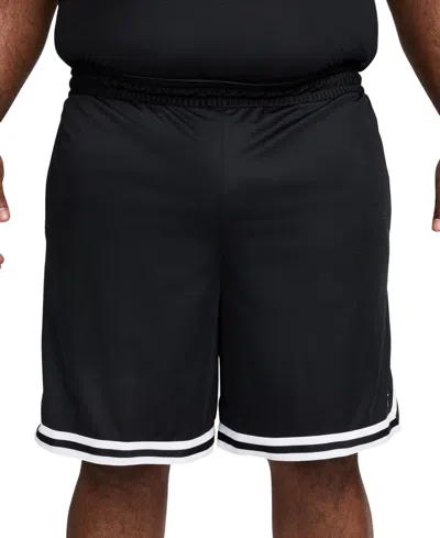 Nike Men's Dna Dri-fit 8" Basketball Shorts In Black,white,white