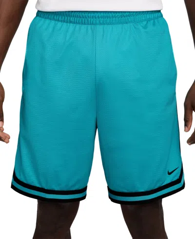 Nike Men's Dna Dri-fit 8" Basketball Shorts In Dusty Cactus,black,black
