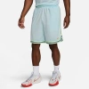Nike Men's Dna Dri-fit 8" Basketball Shorts In Glacier Blue/barely Volt/bright Mandarin