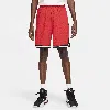 Nike Men's Dna Dri-fit 8" Basketball Shorts In University Red/black/black