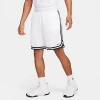 Nike Men's Dna Dri-fit 8" Basketball Shorts In White/black/black