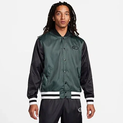 Nike Men's Dna Repel Woven Basketball Jacket In Green