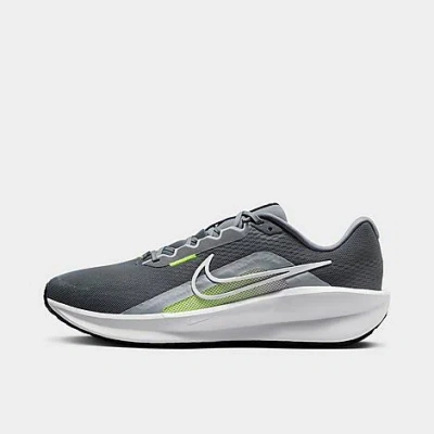 Nike Men's Downshifter 13 Road Running Shoes In Anthracite/black/volt/white