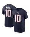 Nike Men's Drake Maye Navy New England Patriots 2024 Nfl Draft First Round Pick Name Number T-shirt In Navy