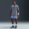 Nike Men's Dri-fit 5" Mesh Basketball Shorts In Blue