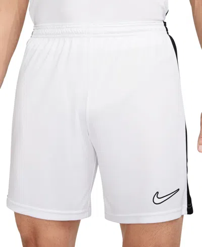 Nike Dri-fit Academy Soccer Shorts In White