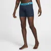 Nike Men's Dri-fit Adv Micro Boxer Briefs (3-pack) In Blue