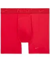 Nike Elite Micro Boxer Briefs In Gym Red
