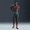 Nike Men's Dri-fit Essential Cotton Stretch Boxer Briefs (3-pack) In Green