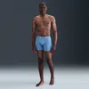 Nike Men's Dri-fit Essential Micro Boxer Briefs (3-pack) In Blue
